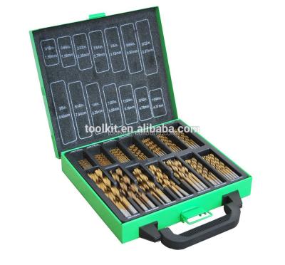 China Household Tool Kit 99PCS TTTAUIUM COATED DRILL BIT SET for sale