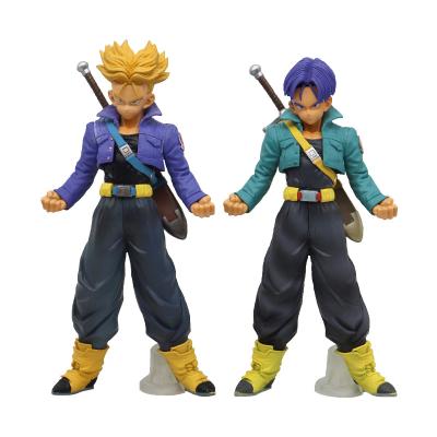 China PVC Super Fast Action Figure Dragon Z Ball Anime Dragon Z Trunks Warrior Style 25cm Saiyan Fashion Delivery Collectable Model Toy for sale