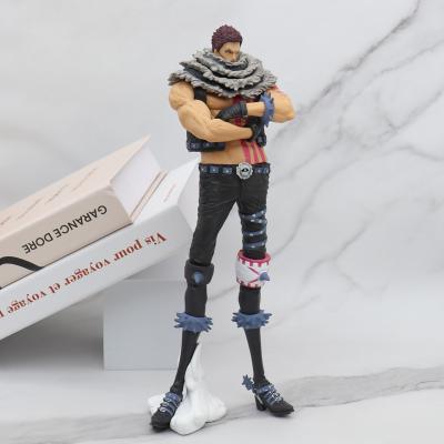 China Fast Delivery Wholesale One Piece Toy 25cm Charlotte Katakuri Figure Anime Character Collectible Action Figure For Gift for sale