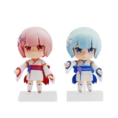 China Fast Delivery Japan Good Performance Hot Selling Product 2 Color About Rem Action Figure Anime Girls Zero Action Figure for sale