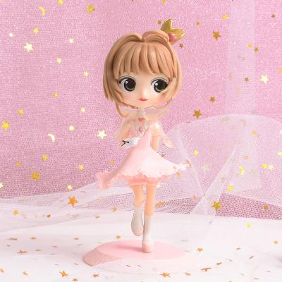 China Wholesale Fast Delivery Japanese Anime Girl Figure Princess Sakura With Stocking Cute Doll Toy For Little Girls For Birthday Party for sale