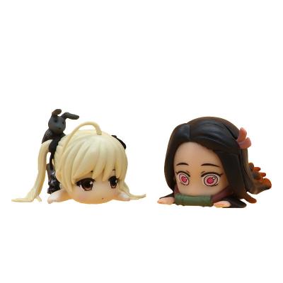 China Wholesale Price Japanese Anime Figure Cheap Action Figure Fast Delivery Mini Kamado Nezuko Kasugano Sora PVC Figure Toy for sale