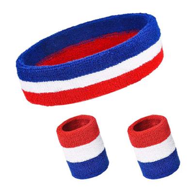 China Lightweight Wearable Sports Breathable Colorful Cotton Head Band Logo Headband Custom Headbands for sale