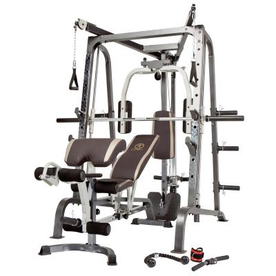 China Hot Selling Solid Safety Smith Machine Integrated Multifunctional With Weight Lifting Bench for sale