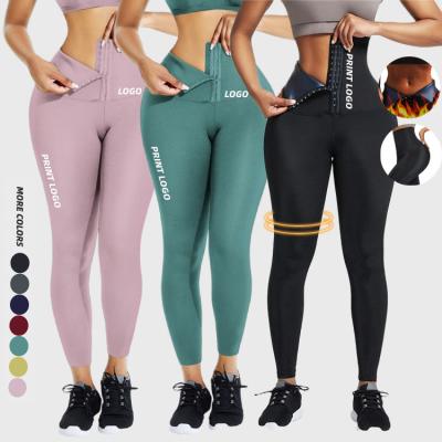 China 2022 Breathable Gym Sports Slimming Yoga Pant Gaiters Ladies Butt Lifter Leggings Woman Customize Body Shaper Waist Trainer Tall for sale