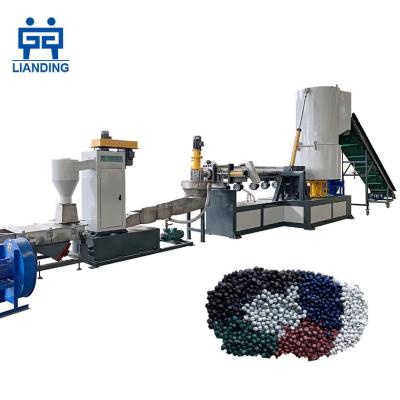 China Building Material Stores Recycled Plastic Film Granulators Pellets Making Machine Price for sale