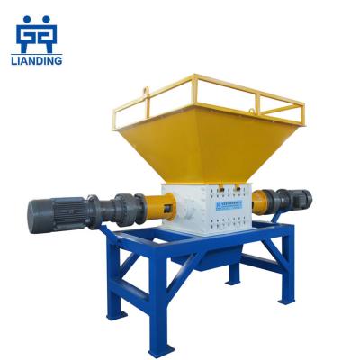 China Building Material Shops Plastic Recycling Double Axle Chip Cardboard Shredder for sale