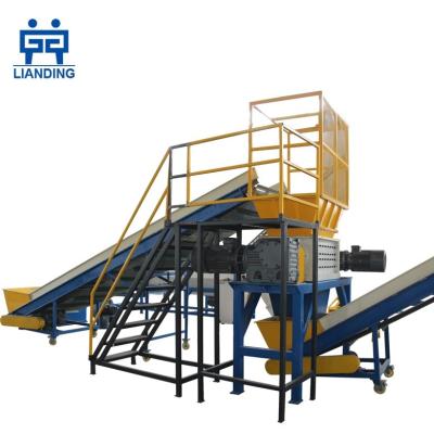 China High Accuracy Plastic Cardboard Double Shaft Shredder Machine for sale