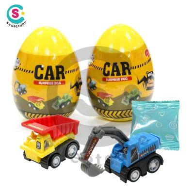 China Capsule Toys EN71 and ASTM Hotsale Medium Size Plastic Capsule Surprise Egg Candy Toy for sale