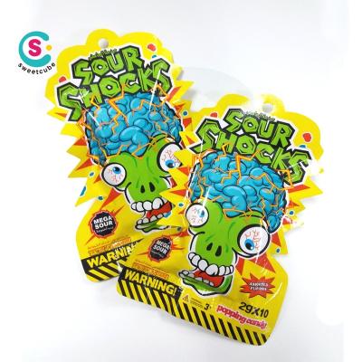 China Natural Sweet Sour Halloween Candy Popping Magic Candy 2g*10pcs In Bag for sale