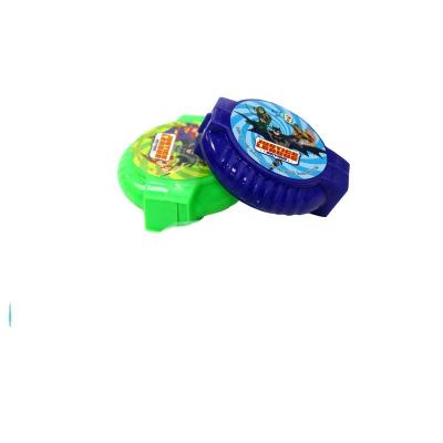 China Normal Mini Tape Roll Magic Bubble Gum Tape Chewing Gum for sale