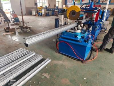 China Thickness Of Material 1.2mm Pillar Forming Machine Pillar Size 70*100mm Te koop