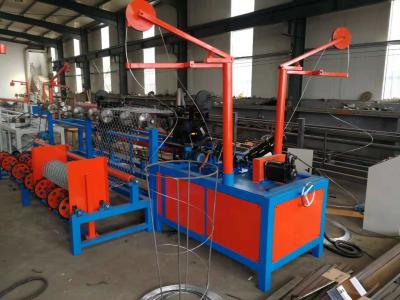 China Basketball Court Fully Automatic Chain Link Fencing Machine for sale