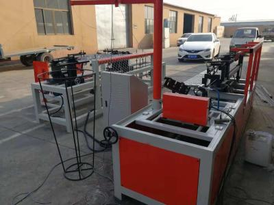 Cina 3.8kw Diamond Mesh Making Machine, recinto completamente automatico Machine del collegamento a catena in vendita