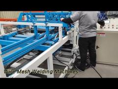 Silicon Controlled Wire Mesh Welding Machines 4 kw PLC Control