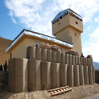 China Barrier Mesh Hesco Box Blast Wall Flood Barrier Hesco Fencing Bastion Concertainer for sale