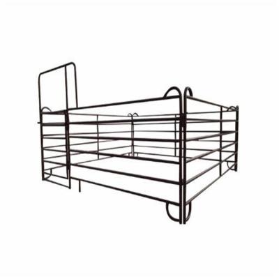 China Easily Assembled Portable Used Galvanized Corral Fence Horse Stable Panels 2.3m For Horse for sale