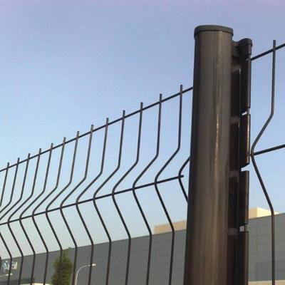 China Easily Assembled PVC Coated Wire Mesh 3d Fence 3d Wire Mesh Curved Outdoor Garden Fence Curved for sale