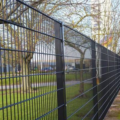 China Easily Assembled Steel Grid Mats Fence Powder Coating Double Wire Mesh 868 Garden Fence Price for sale