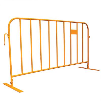 China Industrial Used Public Events Concert Crowd Control Road Traffic Barrier Orange Post for sale