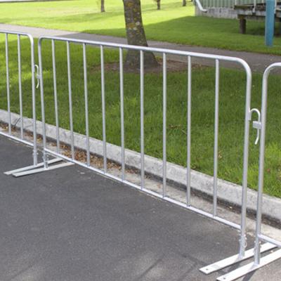 China Public Events Barricade Silver Outdoor Aluminum Pedestrian Barrier Activity Crowd Control Barrier for sale