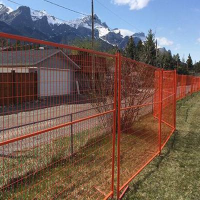 China Easily Assembled Powder Coated Canada Australia Fence Temporary Movable Guardrails for sale