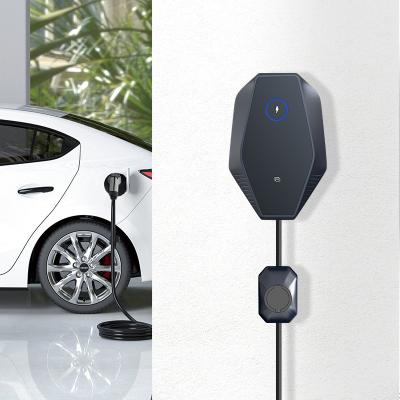 China OEM 7kw 11kw 22kw AC Wifi Home Wallbox Home Charging Type - 2 EV Charger For Electric Vehicle for sale