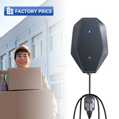 China EV Wallbox Level 2 Station 11KW Charging Mount Wall Reasonable Price Home / Commerical OEM Charger for sale