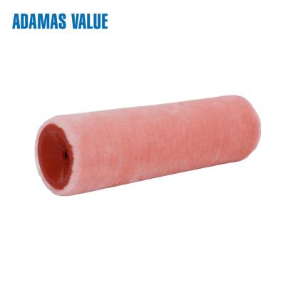 China House Painting Short Paint Roller , Acrylic Pink Nylon Paint Roller 46mm Diameter for sale