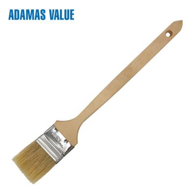 China Radiator Brush Natural Bristle Paint Brush For Coatings Of Various Materials And Shapes for sale