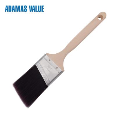 China Angle Tapered Filament Paint Brushes For Oil Painting Even Painting Effect And Durable Use for sale