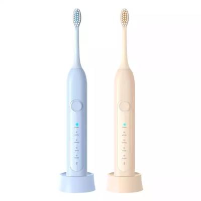 China Dupont Soft Nylon Oral Care Electric Toothbrush IPX7 Waterproof SONIC Electric Toothbrush with 2pcs Toothbrush Head for sale