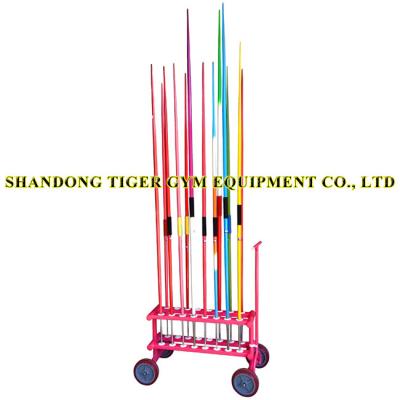 China Track and Field Equipment / javelin / shot put / hammer / discus/ throwing equipment combination rack and Cart for sale