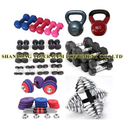 China Weightlifting Hand Bell / Dumbbells / Kettlebell for sale