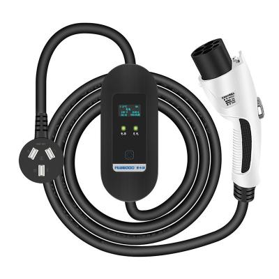 China New 2022 new 16A 32A mode 7kw level ev charger 11kw China-chic ev charger portable car charger for sale