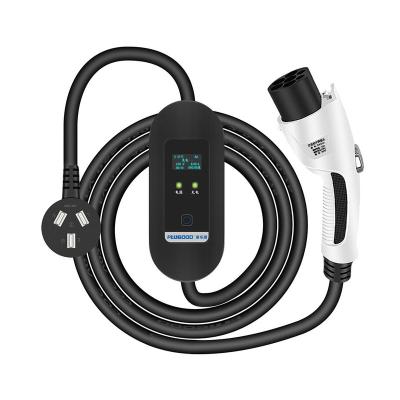 China China-chic new original 16A 32A spot mode 7kw level ev charger ev charger type - 2 portable car charger for sale