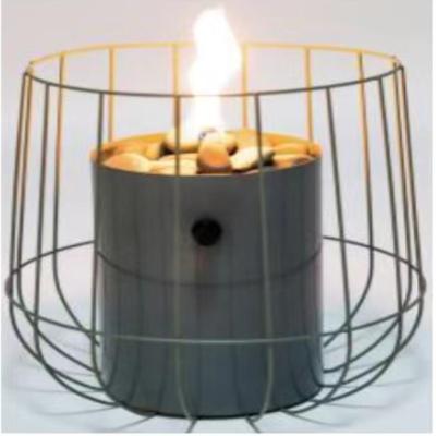 China The Portable Steel Propane Fire Stocked Pit Outdoor Firebowl, in Bronze for sale