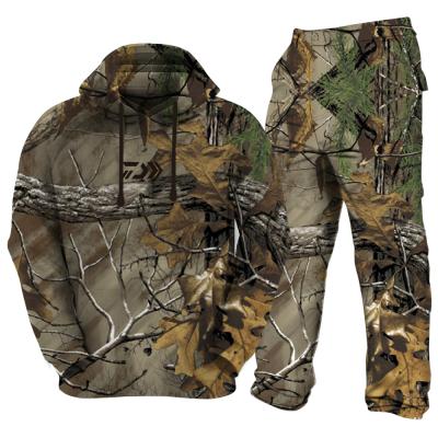 China Wholesale Antibacterial Warm Reflective Clothing Camouflage Fabric Fleece Hunting Shirts for sale