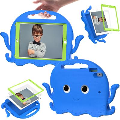 China Cute Cartoon Shockproof Bumper Pattern Eva Tablet Cover Case Tablet Protective Case For Ipad 9 10.2 2021 for sale