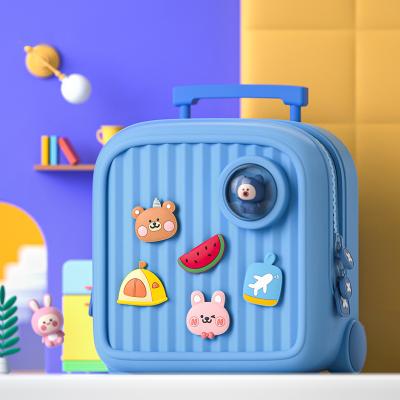 China Custom Wholesale High Quality Waterproof Light Weight Anti-collision Children's Luggage And Bags Kids Travel Bags for sale