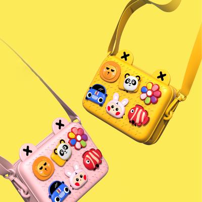 China Waterproof Smell Proof DIY Appearance Factory Customized Fashion Children Kids Cross - Body Bag for sale