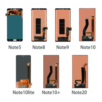 China Super Amoled Mobile Phone LCD Screen For Samsung Note 8 Note 10 Display LCD Original Wholesale Price for sale