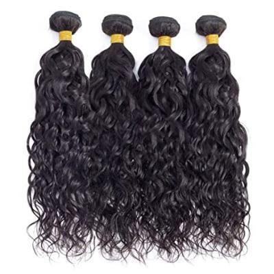 China ALL Natural Color Remy Ocean Wave Hair Bundles Unprocessed Virgin Remy Water Wave Hair Bundles 100% Brazilian Virgin 8A for sale