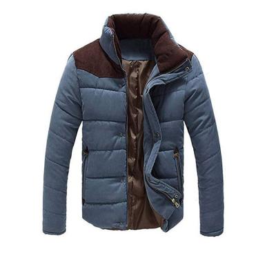 China Winter Men's Leisure ZipperJacket Stand Collar Peach Skin Cashmere Waterproof Outwear Coat Top Jacket for sale