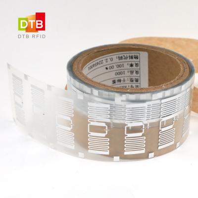 China 860-960MHz MINI TAG 860-960MHz Long Range R40 Impinj Monza R6/R6P UHF RFID Tag / Label / Inlay For Shoes for sale