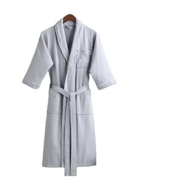 China High Quality Soft QUICK DRY Luxury Customized Size Hotel Waffle Bathrobes for sale