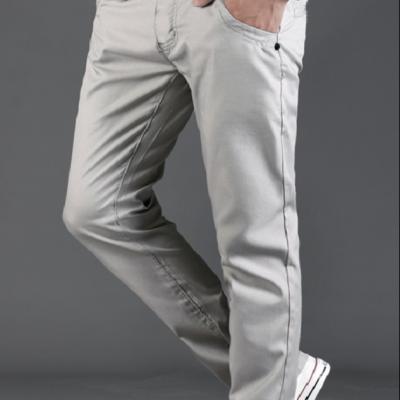 China Anti-wrinkle factory direct men's trousers classic casual pants men tailored men's trousers for sale