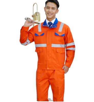 China Flame Retardant Suit Workwear Water Proof Workwear Pants And Shirts Suit Clothing for sale