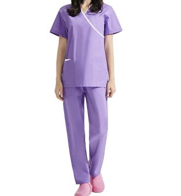 China RTS Casual Hot Sale Manufacturing Hospital Uniform Nursing Uniform Uniform Scrubs for sale