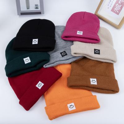 China Custom Design Beanie Hat Flex Fit Winter COMMON High Quality Warm Unisex Colorful Hat Embroidery Beanie Hat for sale